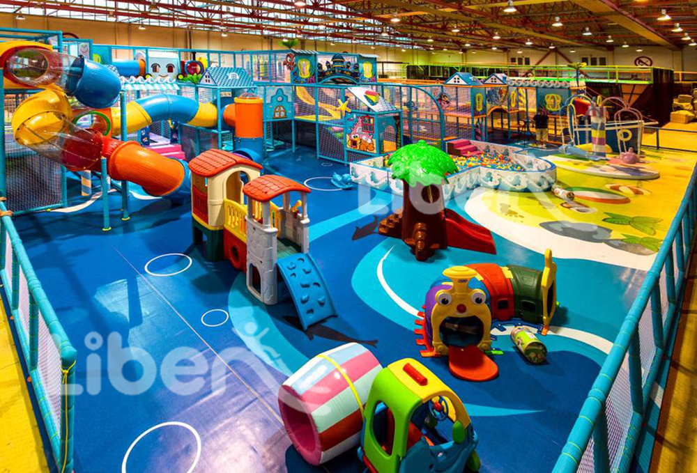 Soft play center built by Libenplay