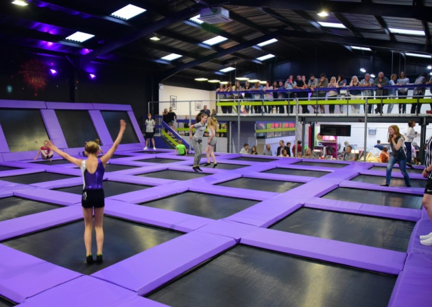 Bad weather gives new trampoline centre a bounce in visitor numbers