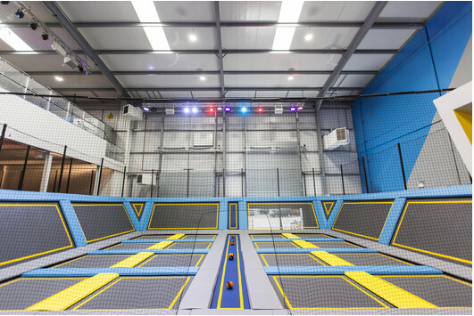 Inside London's first trampoline park