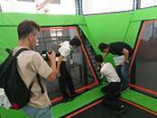 TUV Video Shooting&Inspection on Liben Trampoline Park