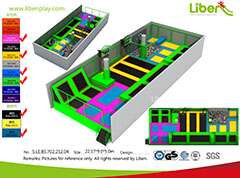 High Quality Large Liben Professional Indoor Trampoline Park In Isreal
