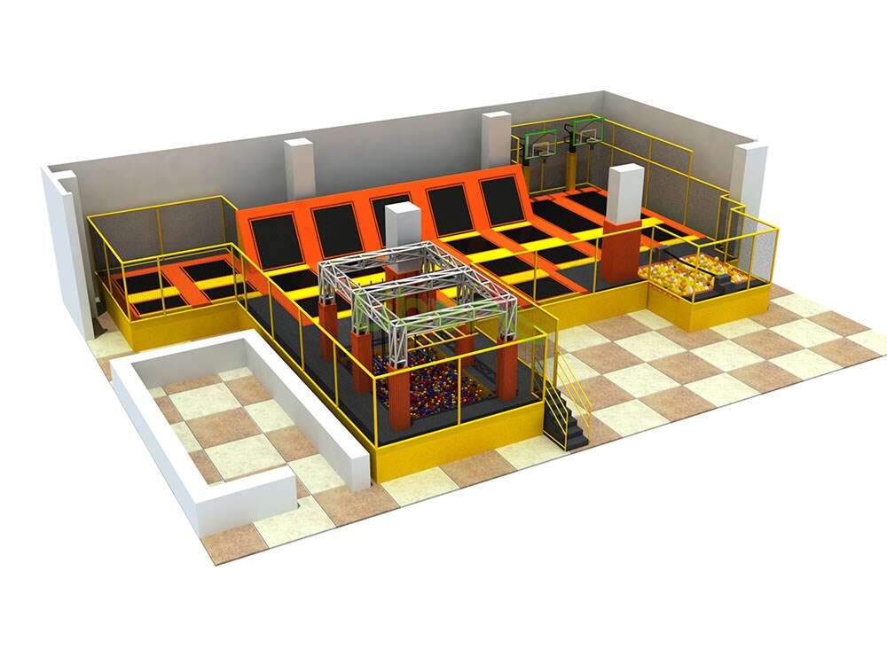 High Quality Large Liben Professional Indoor Trampoline Park In Turkey