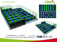 Liben High Quality Standard Professional Indoor Trampoline Park
