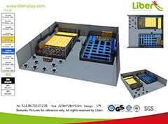 New Design Large Commercial Liben Professional Indoor Trampoline With Foam Pits