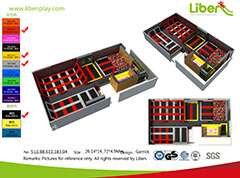Liben High Quality Large Professional Indoor Trampoline Park In JiangYin