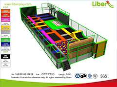 Liben Trampoline Park And Indoor Playground In ShanXi