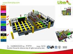 Liben Trampoline Park And Indoor Playground In ShenZhen