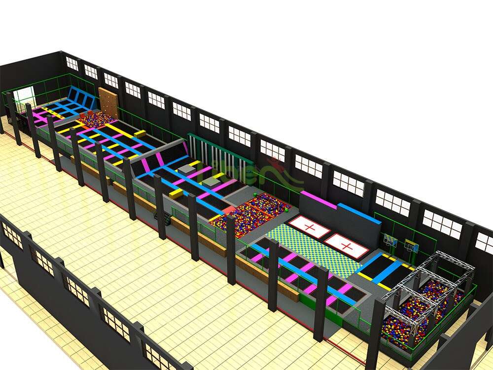 New Design Commercial Professional Indoor Trampoline Park 