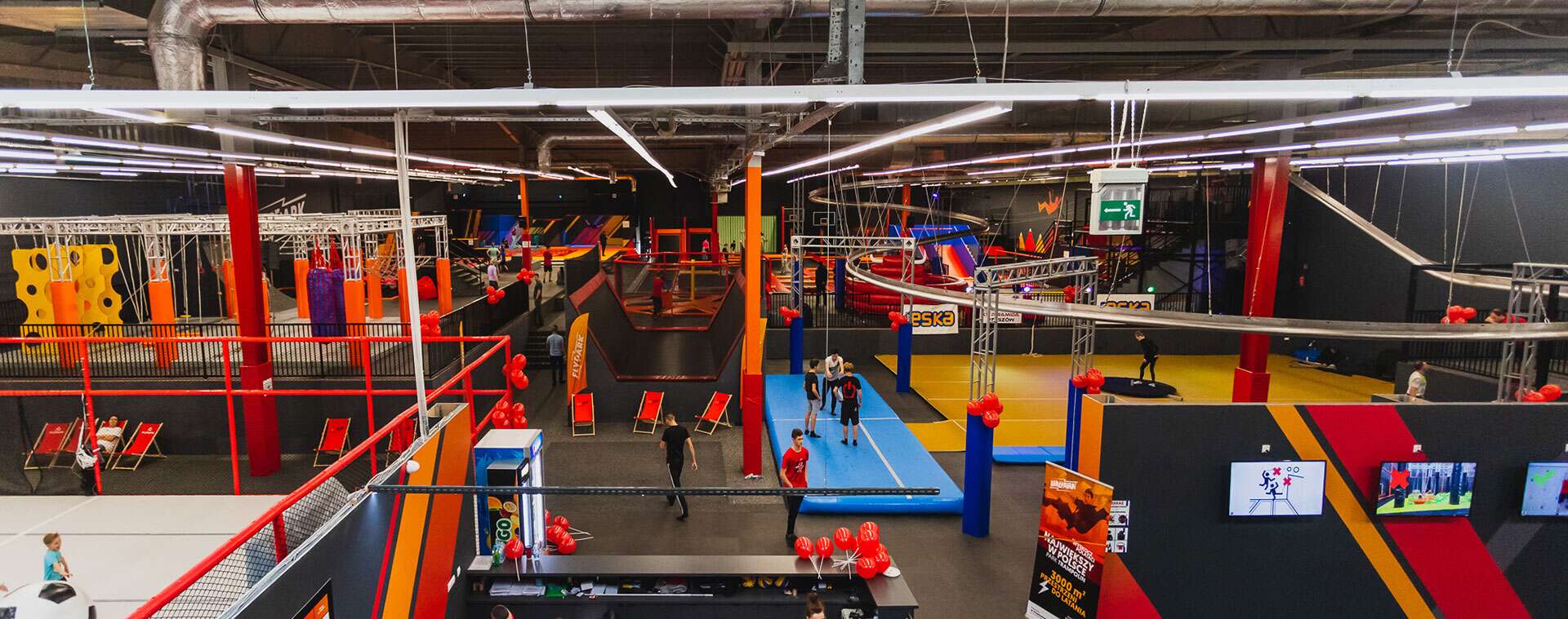 outdoor trampoline park near me