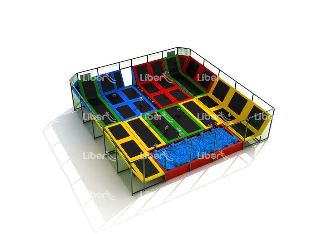 Liben High Quality Standard  Indoor Trampoline Park