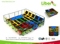 Liben High Quality Standard  Indoor Trampoline Park