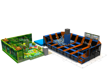 Design drawing for the indoor playcenter