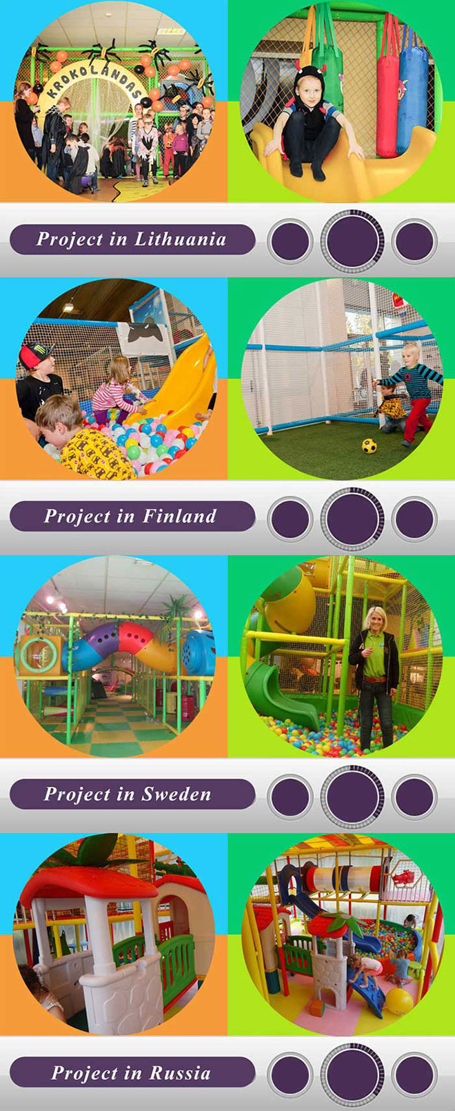 Liben Indoor Play Ground Projects