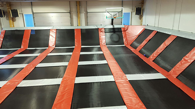 Trampoline Park Arena free jumping area