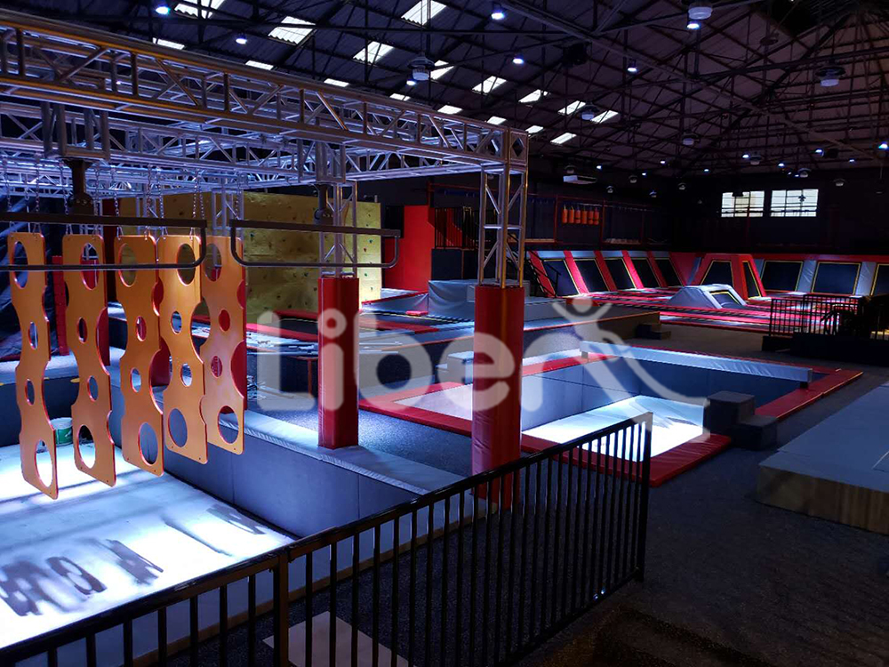 trampoline park built by Libenplay