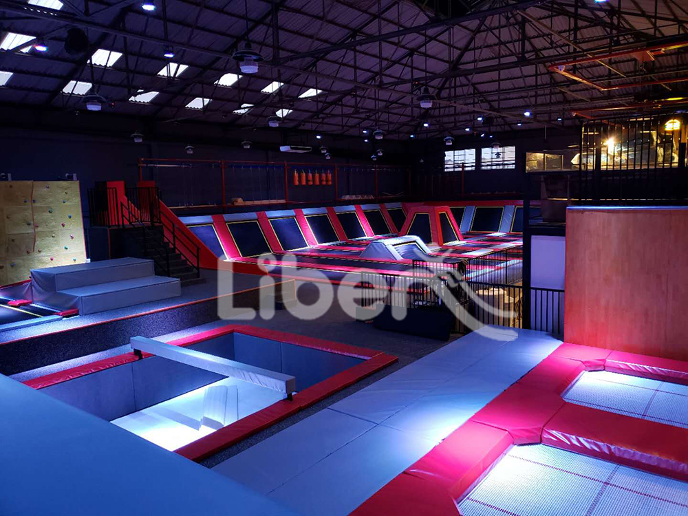 trampoline park built by Libenplay