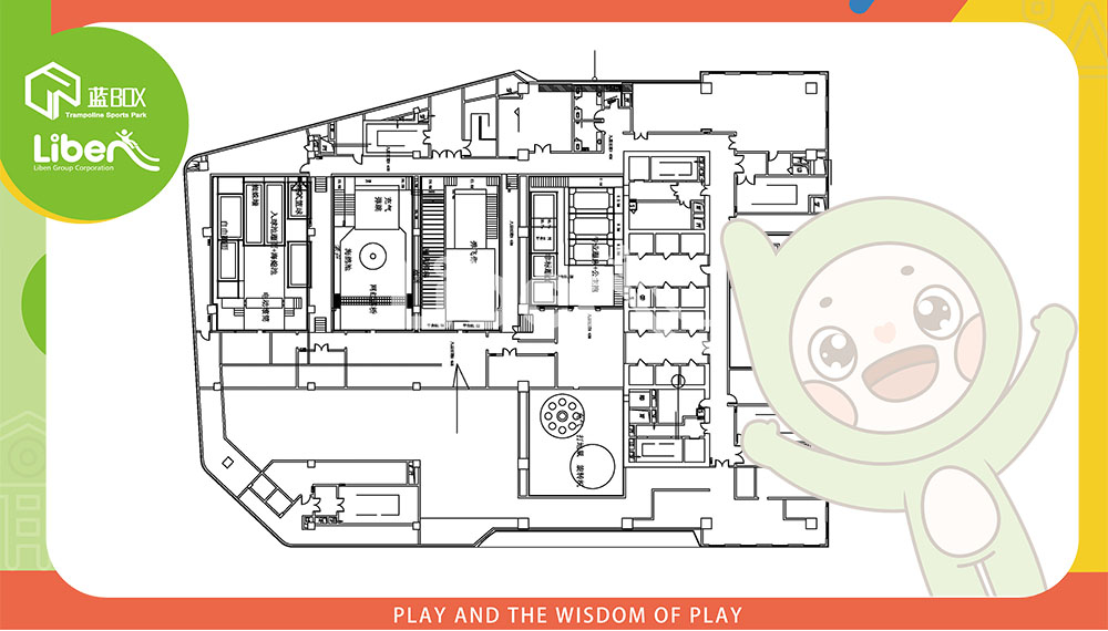 layout plan indoor trampoline park turnkey solution provider