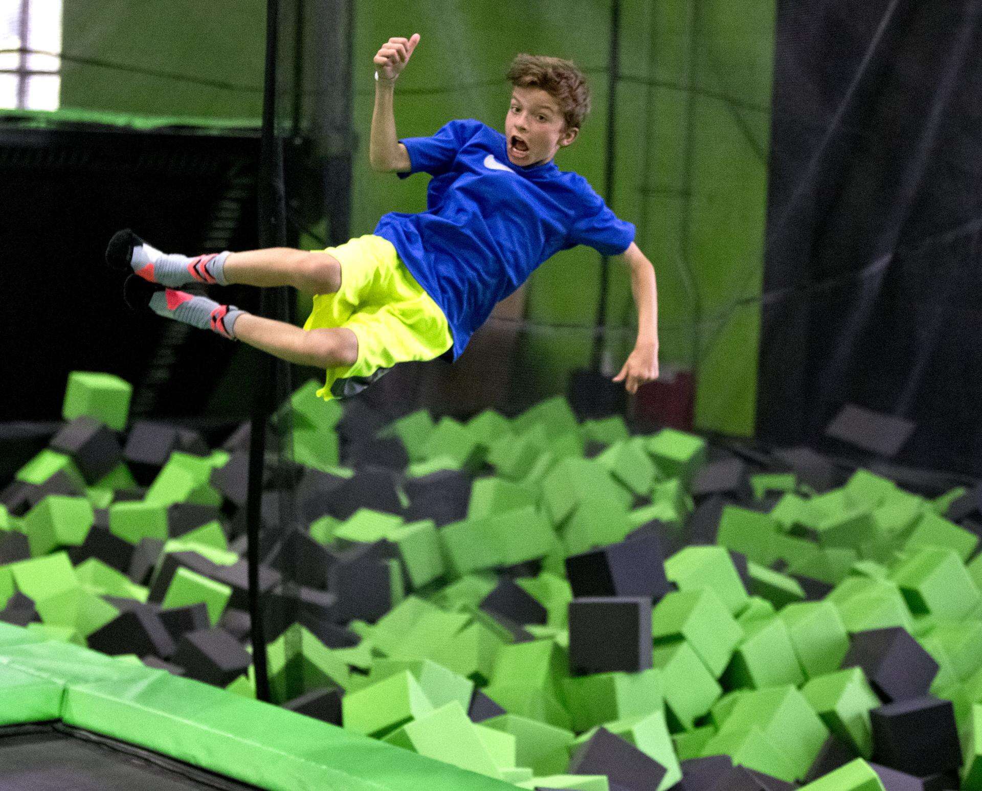 Former Patriot Ty Law In Business With A Bounce Lndoor Trampoline Park