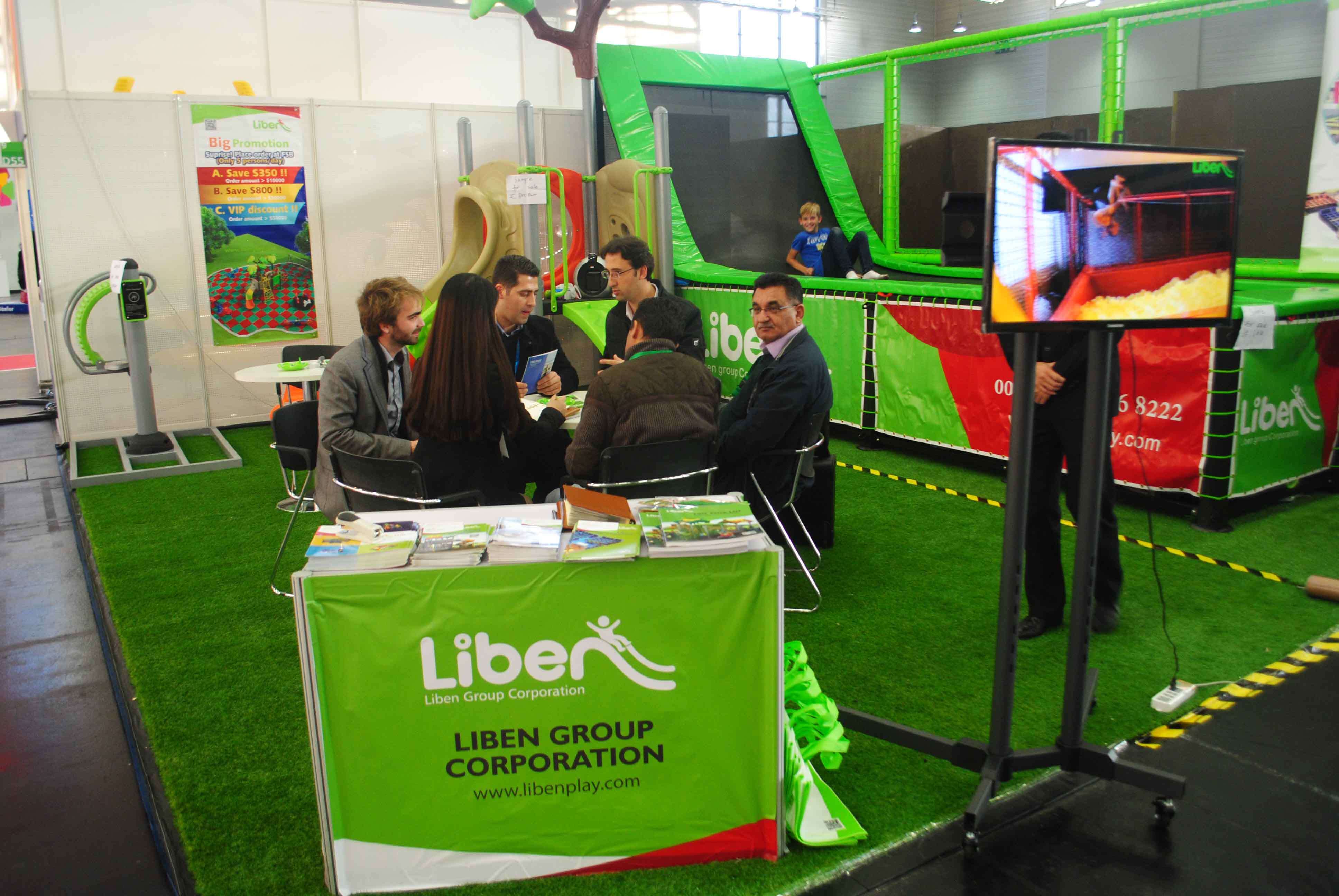 Liben Group Corporation attend 2015 FSB Trade Fair in Cologne, Germany
