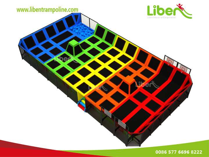 Professional Gym Olympic Elastic Supermarket Jumping Trampoline