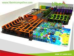 GS TUV Big Cheap Square And Rectangular For Kids And Adults Indoor Trampoline Park