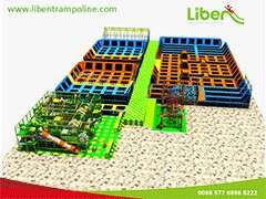 Durable High Quality Large Size Indoor Trampoline Park