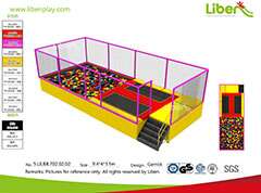 Liben Professional Indoor Trampoline Park With Foam Pit