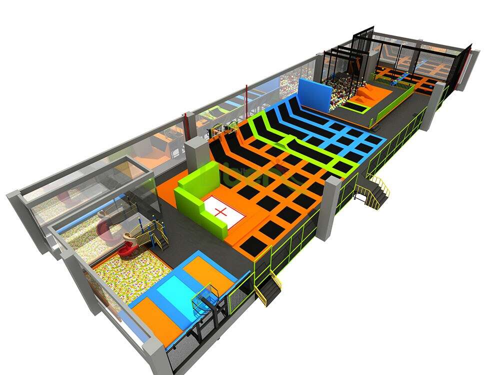 Liben Trampoline Park And Indoor Playground In QingDao