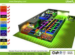 Liben Trampoline Park And Indoor Playground In JingZhou