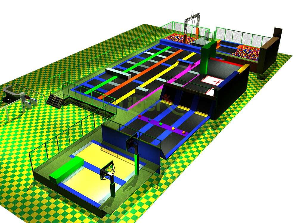 Liben Trampoline Park And Indoor Playground In JingZhou