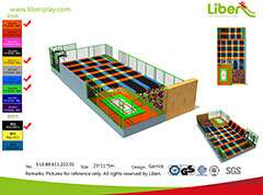 New Design Commercial Professional Indoor Trampoline Park In ChangSha