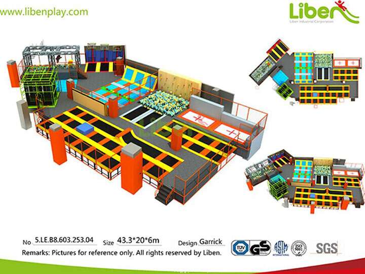 Liben Trampoline Park And Indoor Playground In NanChang