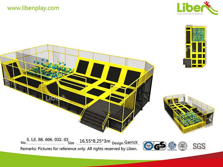 Liben Trampoline Park And Indoor Playground In Japan