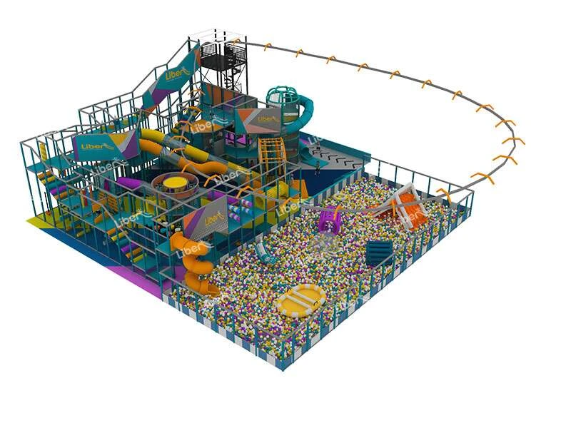 Indoor Play Rainbow Million Sea Ball Pool 