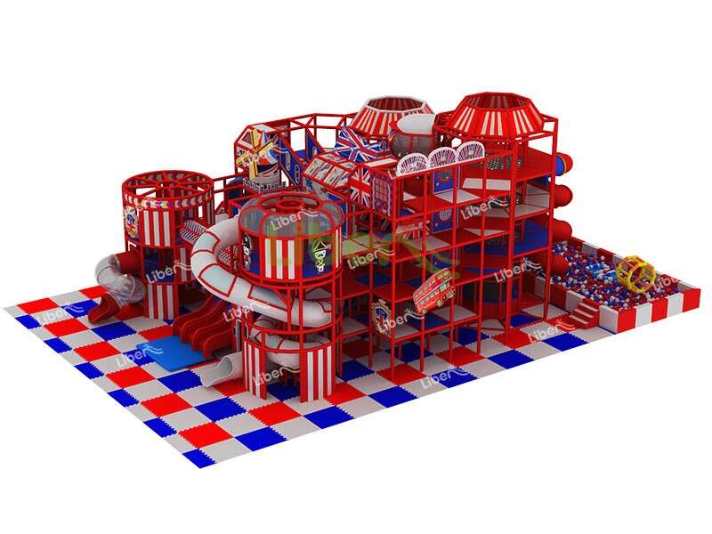 British-style Theme Soft  Play Area