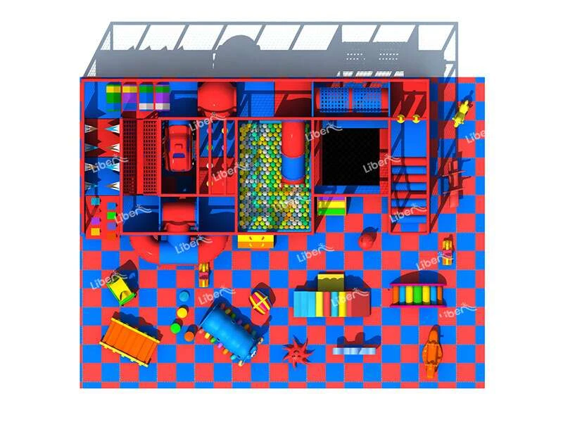 Kids Soft Play Colorful Indoor Playground Liben