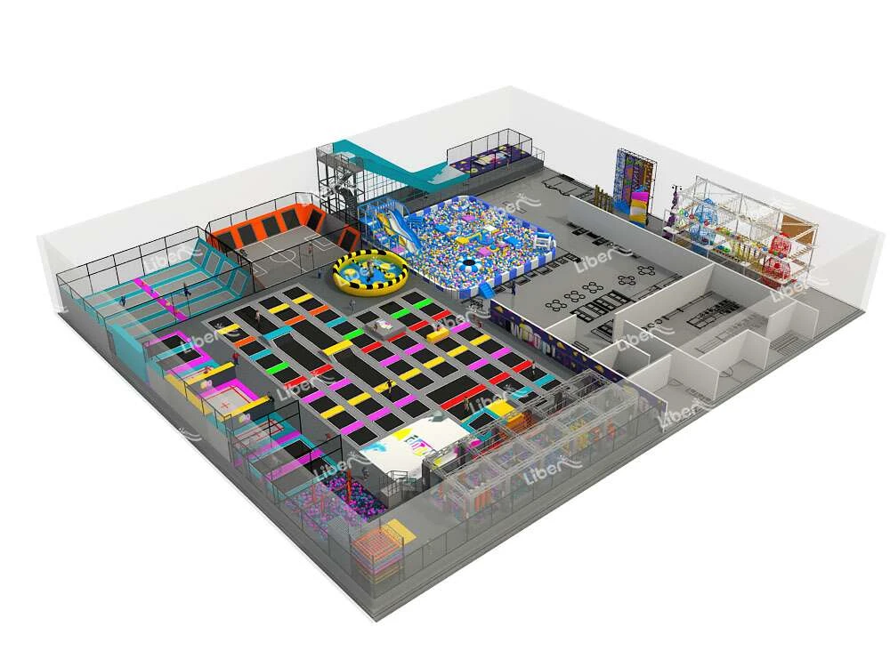 High Quality Large Indoor Trampoline Park Supplier in China