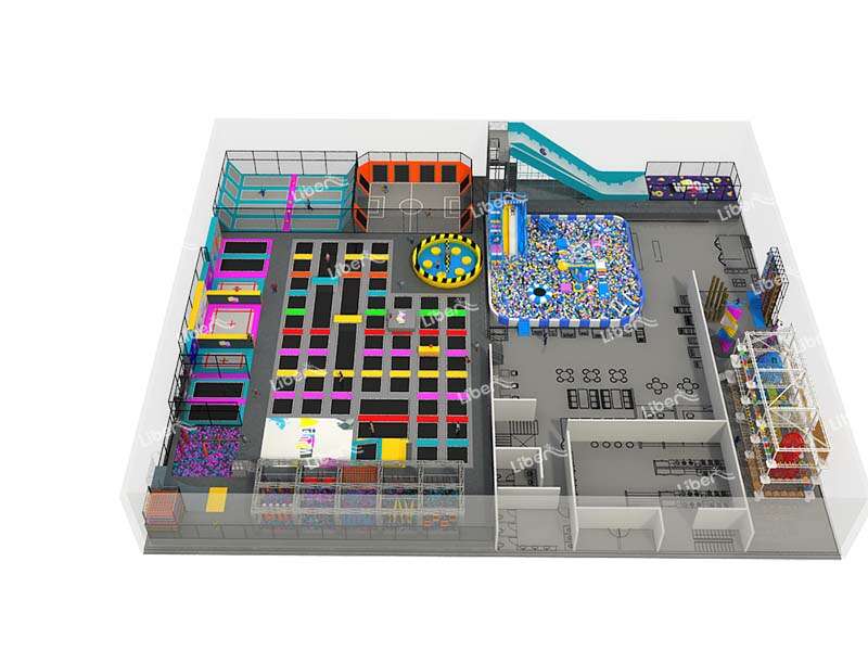 High Quality Large Indoor Trampoline Park Supplier in China