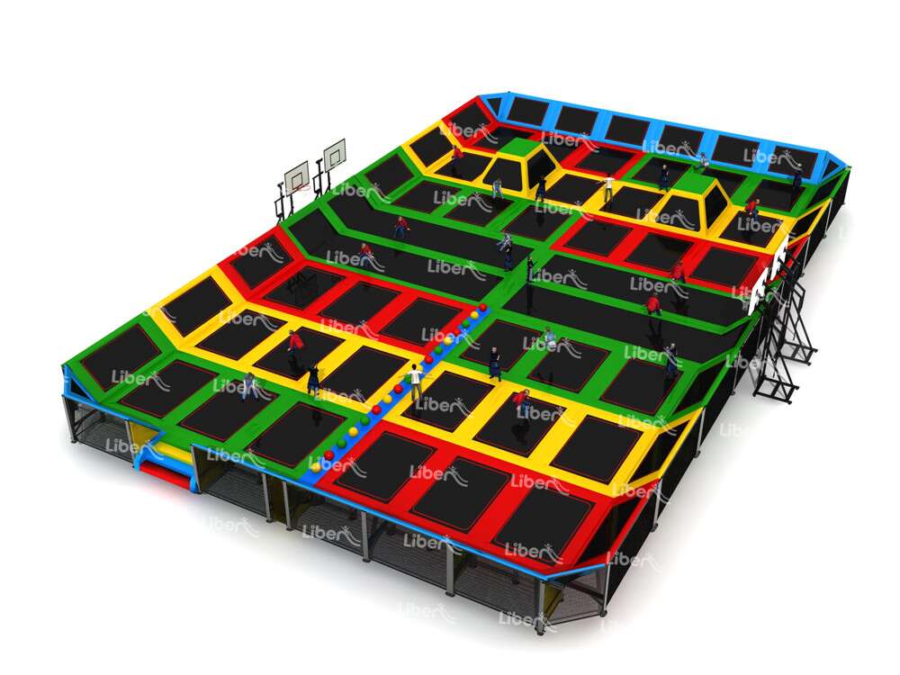 Liben High Quality Standard Professional Indoor Trampoline Park Equipment