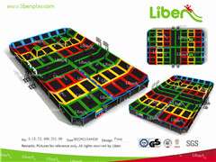 Liben High Quality Standard Professional Indoor Trampoline Park Equipment