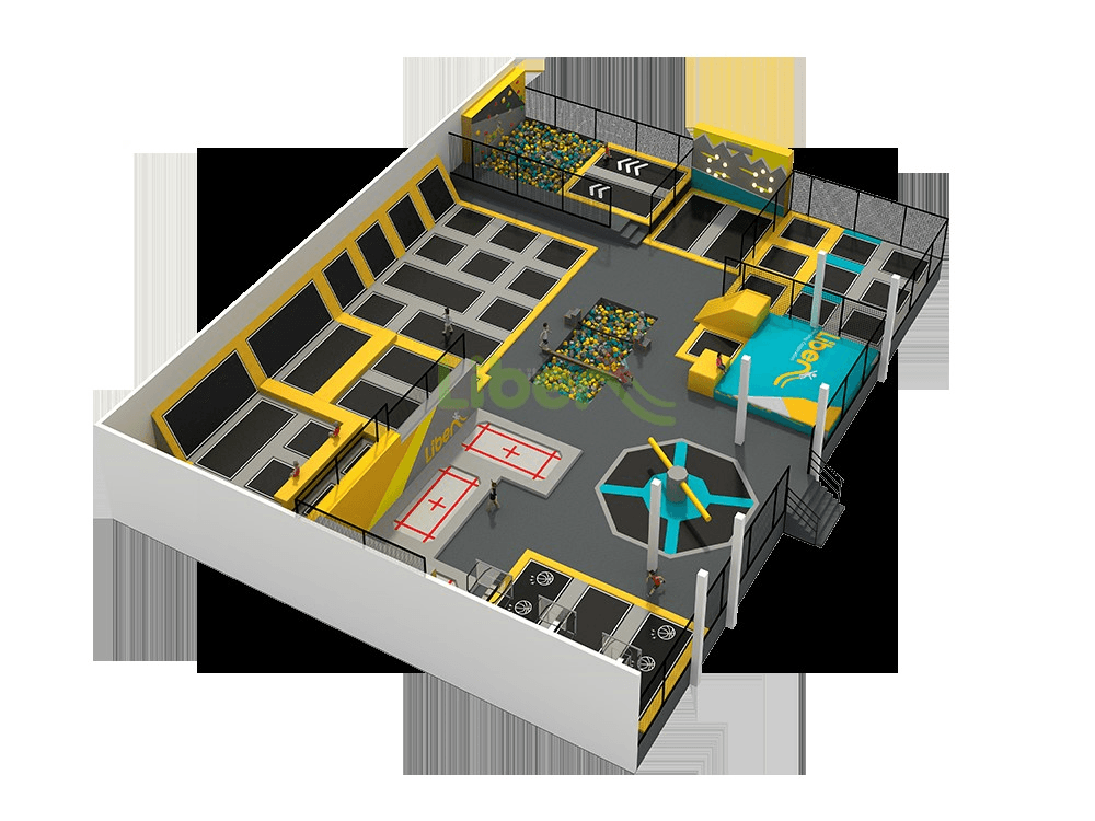 Custom-built Trampoline Park Manufacturer 