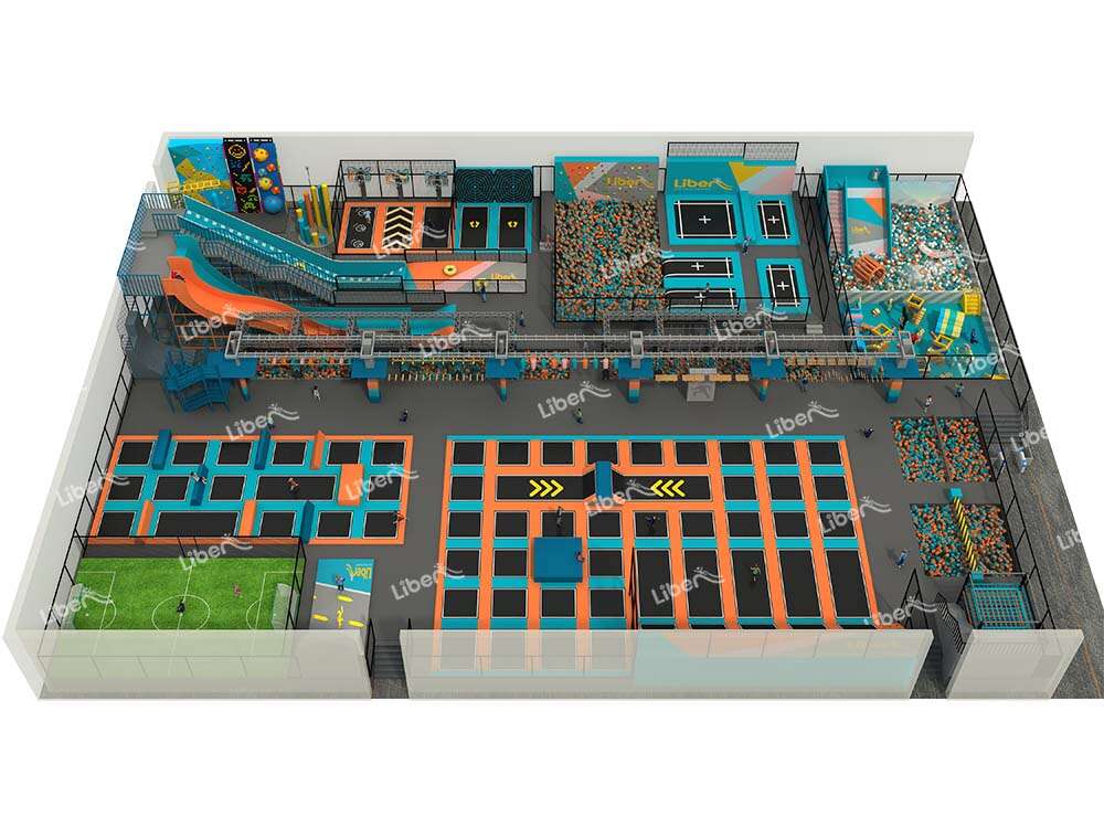 Professional Indoor Trampoline Park  Amusement Place for Children