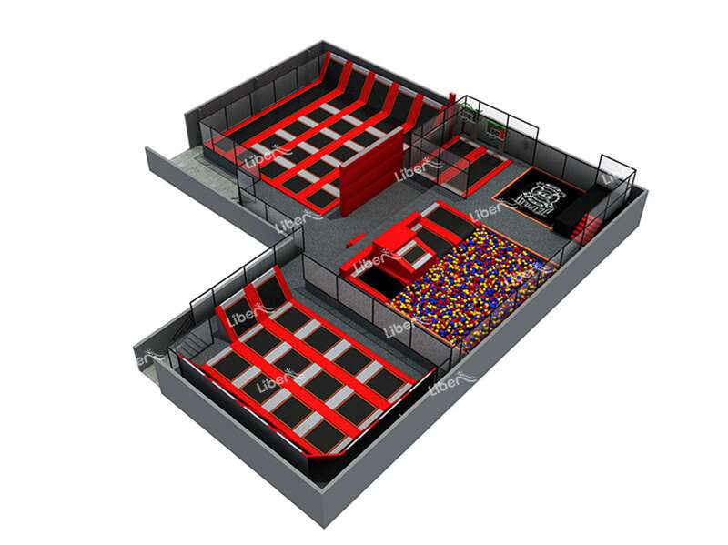 Free Design Trampoline Park According To Your Area