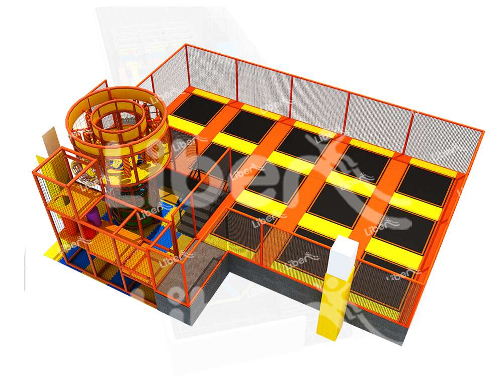 Kids Trampoline Park Spider Tower for Sale