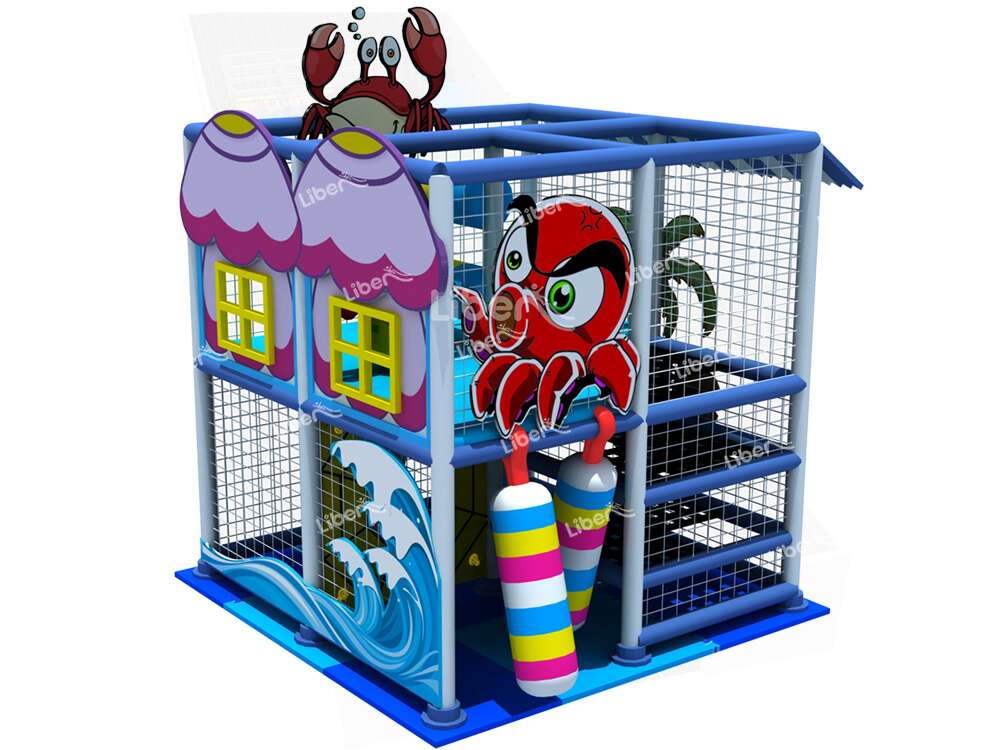 Customized Design Kids Indoor Playground Climbing Tower