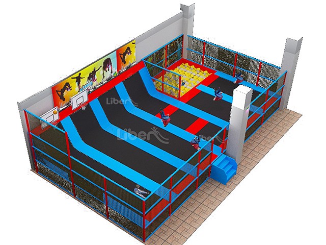 Large Professional Trampoline Park For Sale