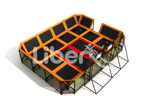 Popular Large Kids Indoor Trampoline 