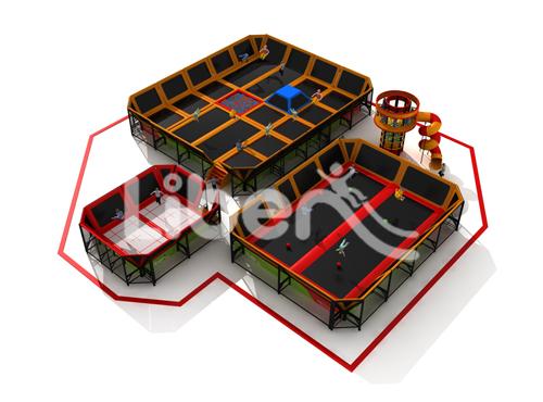 Indoor Trampoline Park Equipment