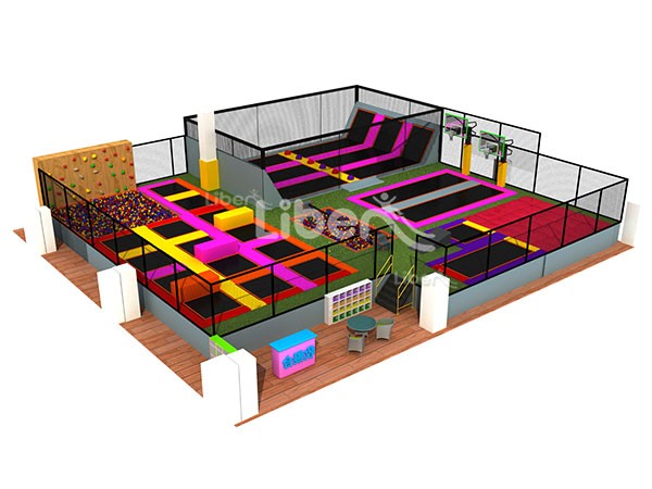 China High Quality Trampoline Park Factory 