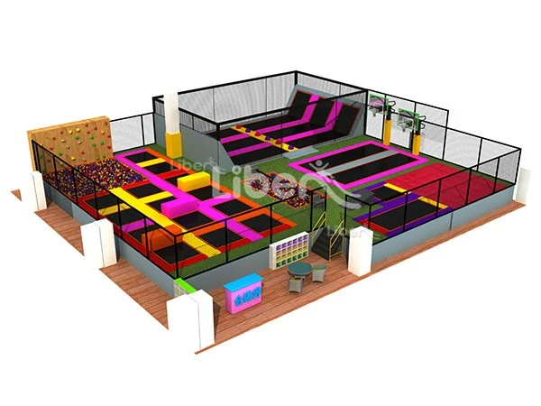 China High Quality Trampoline Park Factory